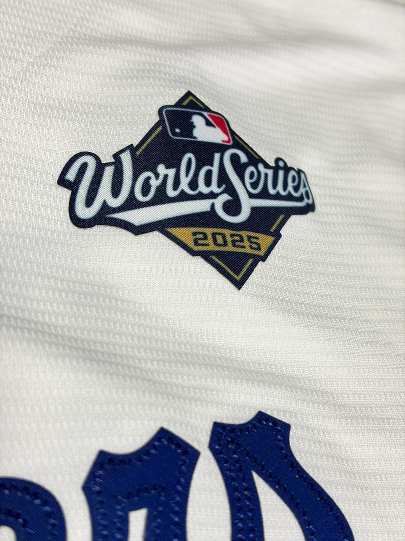 100%正規品ユースXL新品ナイキマーク刺繍仕様2025ワールドシリーズ大谷翔平