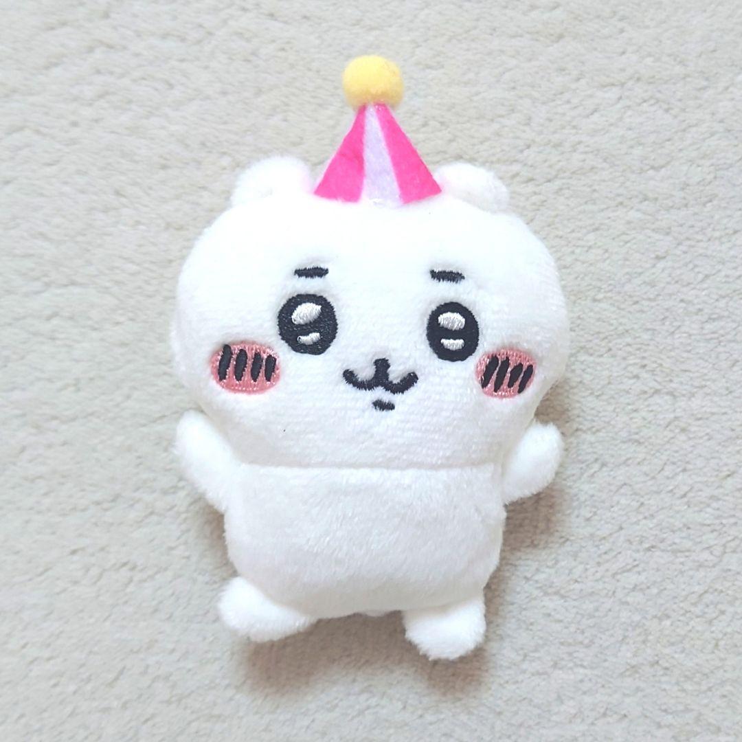 ちいかわらんど ぴーぽぽ 販促ノベルティ なかよしぬいぐるみバッジ ちいかわ