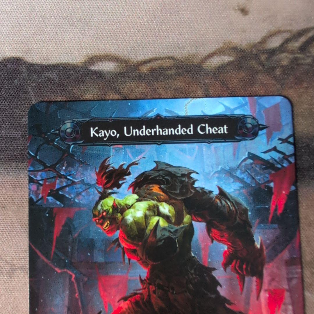 FaB 隻猾な凶賊、ケイヨ 英語版　Mavel Cold Foil