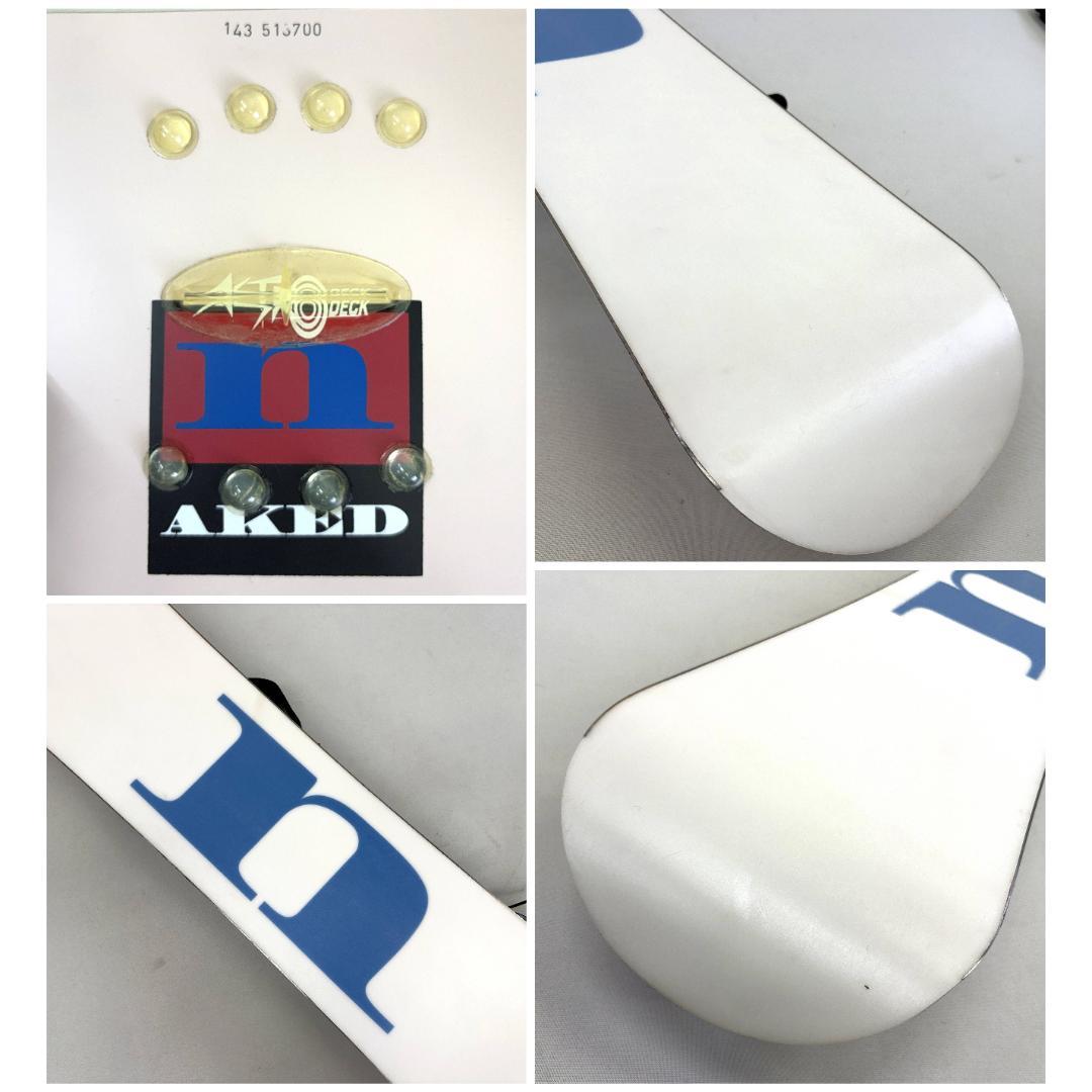 NAKED スノーボード 143cm オールラウンド バインディング/ケース付き