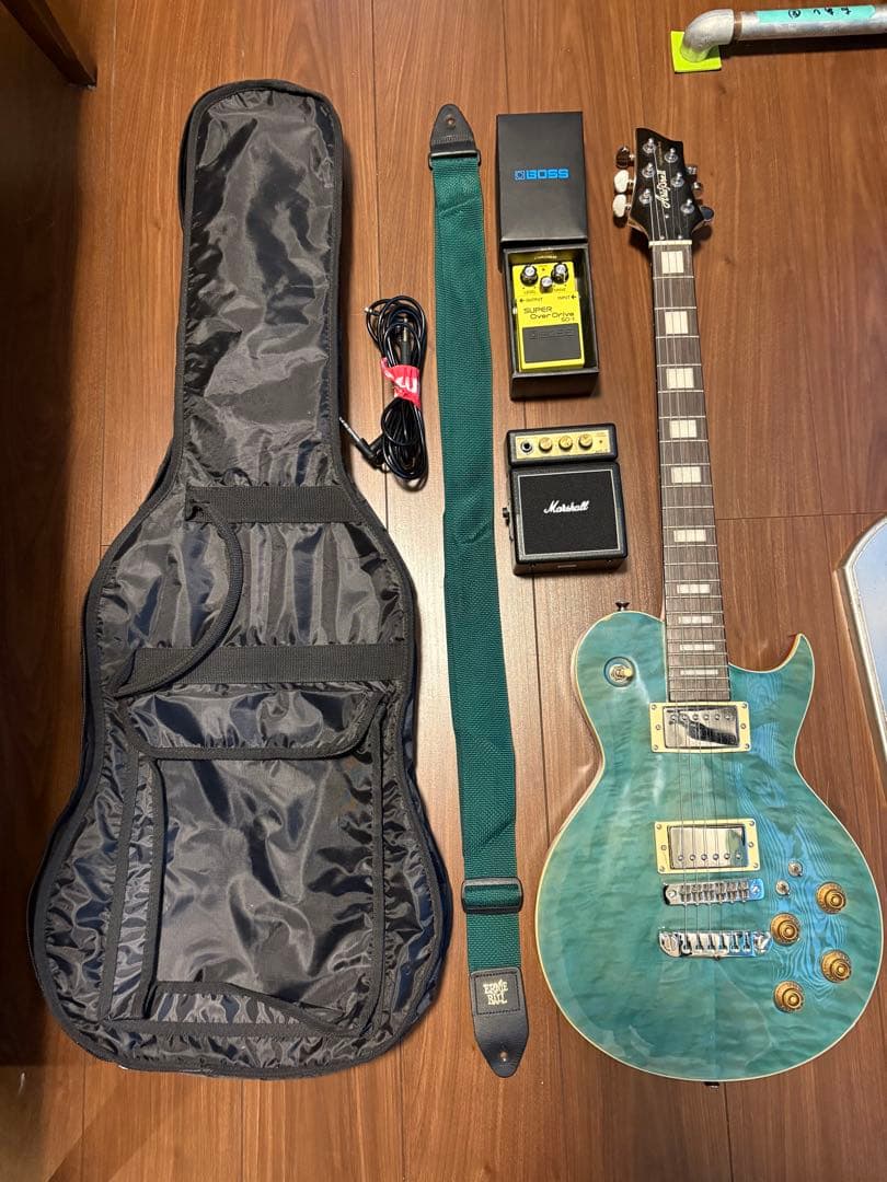 ARIAPROII PE-480 シースルーエメラルドブルー