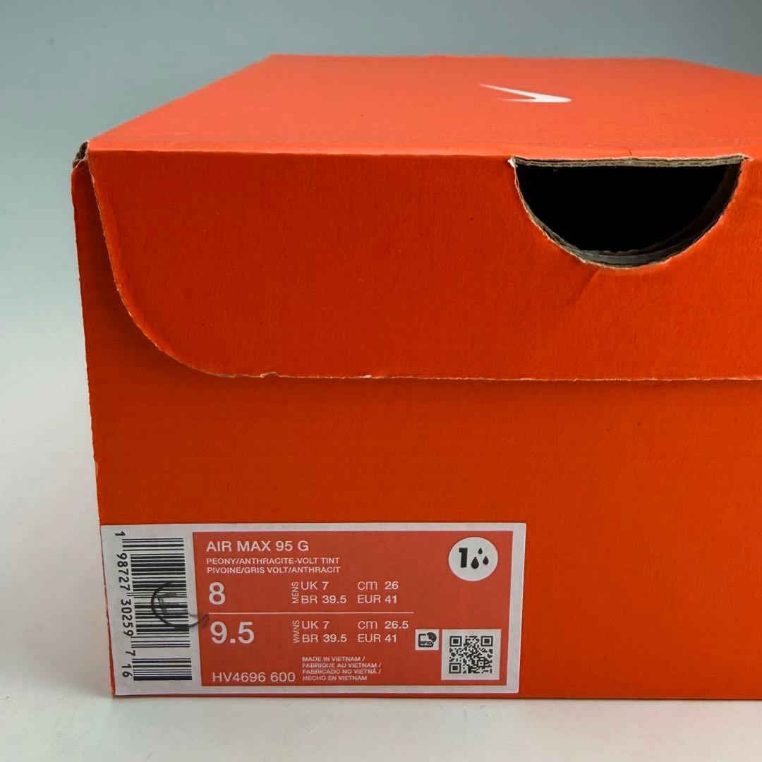 26cm ナイキ エアマックス95 ゴルフ \"ピオニー/ボルトティント”