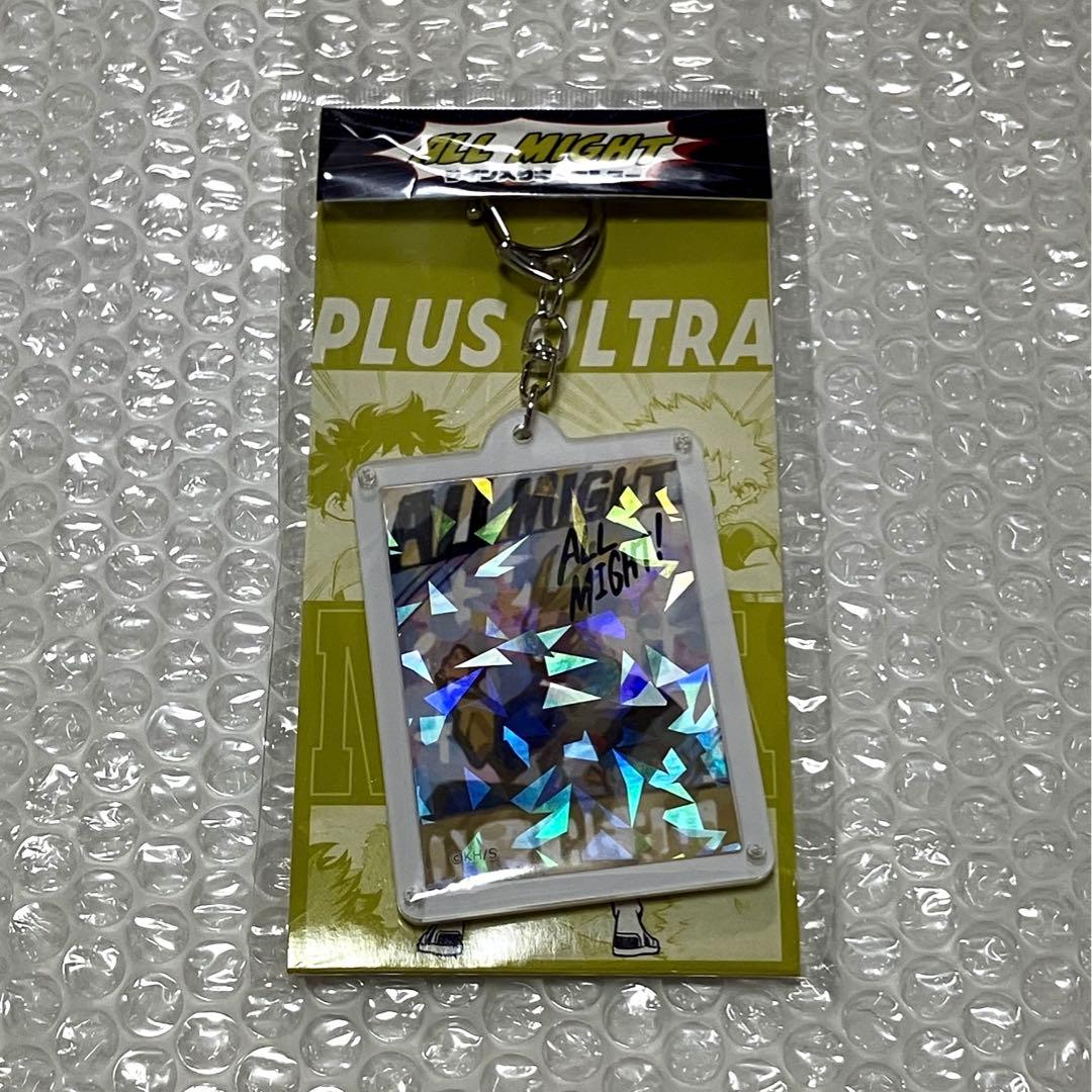 僕のヒーローアカデミア　ヒロアカ　オールマイト　サイン入りキーホルダー