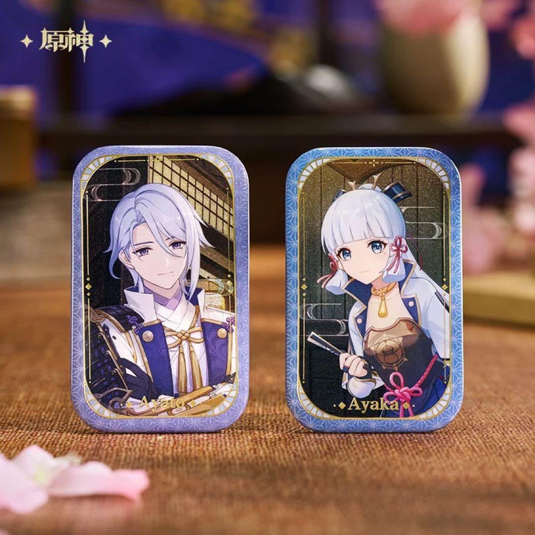 【原神】神里綾華　神里綾人　雪霁逢椿　ギフトボックス　公式正規品