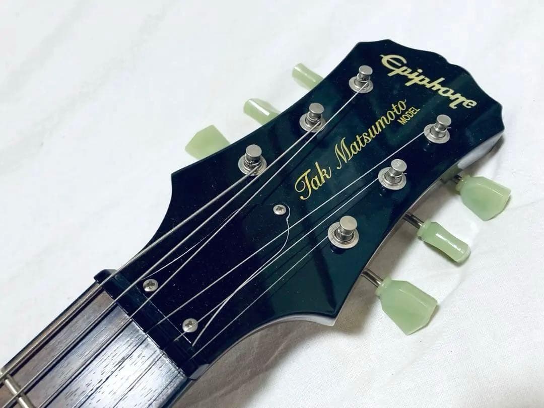 Epiphone Tak Matsumoto Dc Gold 良品 ハードケース