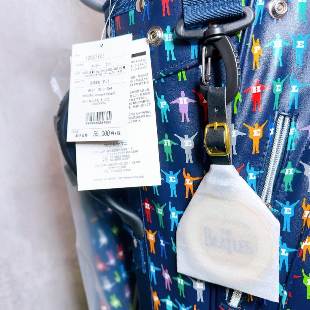 新品未使用! アドミラル　ビートルズコラボ　50周年記念　キャディバッグ