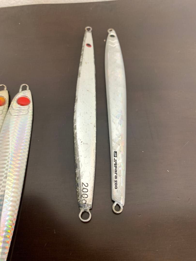 ジギング　明石　シルバー　ジグ　タチパターン　ロングジグ　青物　新品　中古