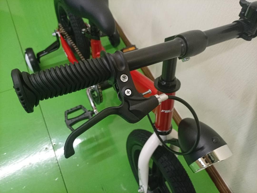 新品未使用 3in1 子供自転車 キックバイク12インチ Red色