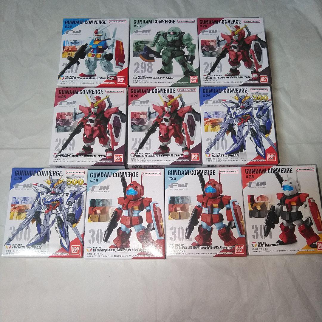 ガンダム コンバージ 食玩 GUNDAM CONVERGE 121体 未開封品