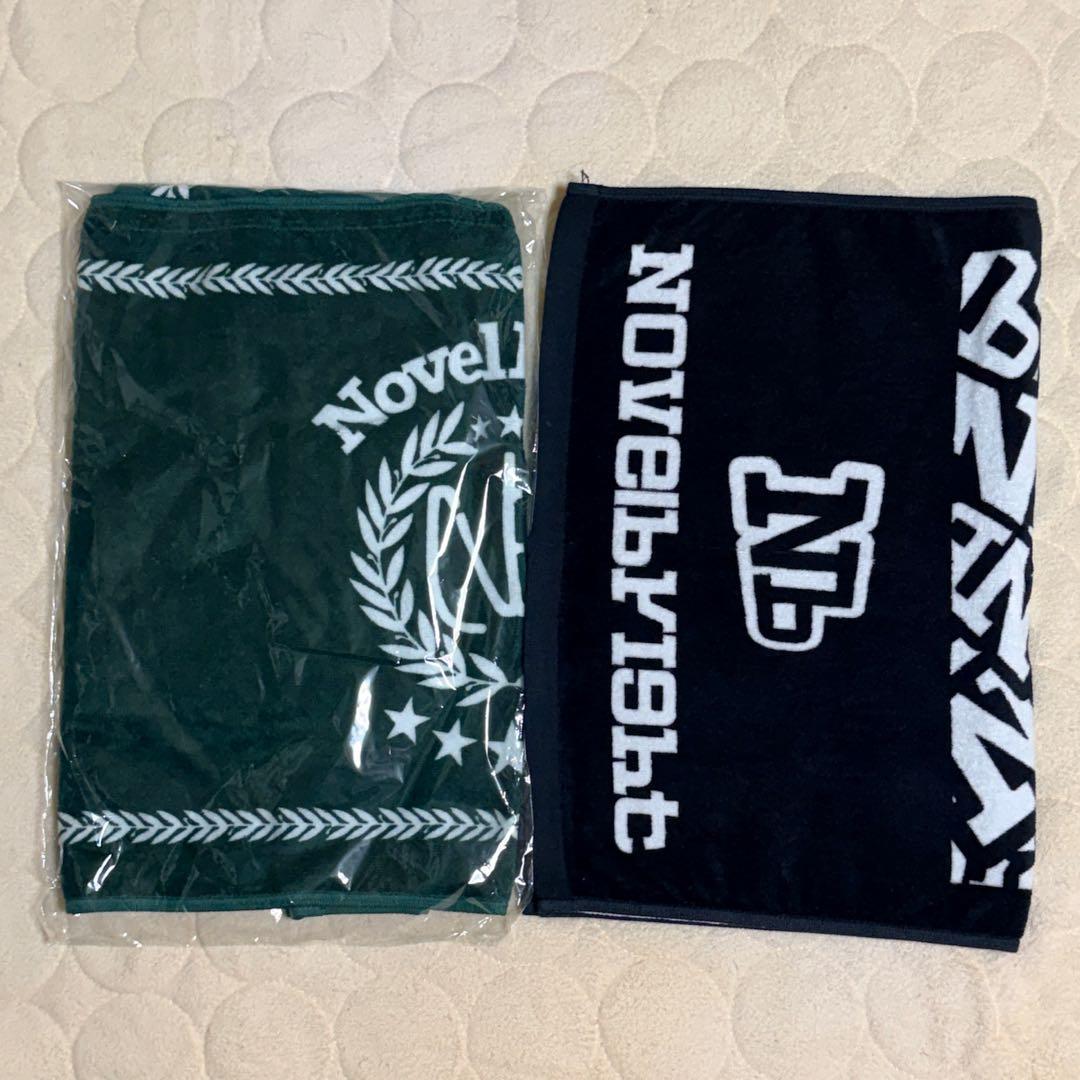 Novelbright CIRCUSファイナル姫路フードタオル、Nbロゴタオル