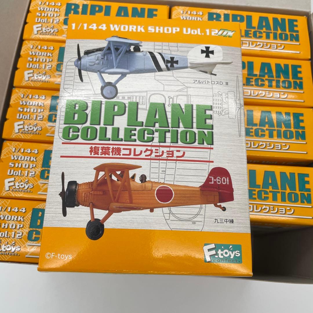 【N6】全12種　エフトイズ　複葉機コレクション Vol.12