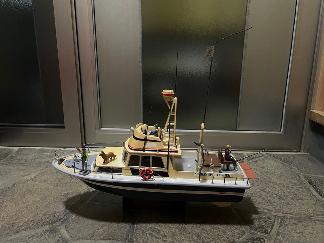 船 模型 レトロ YAMAHA 船舶 置物