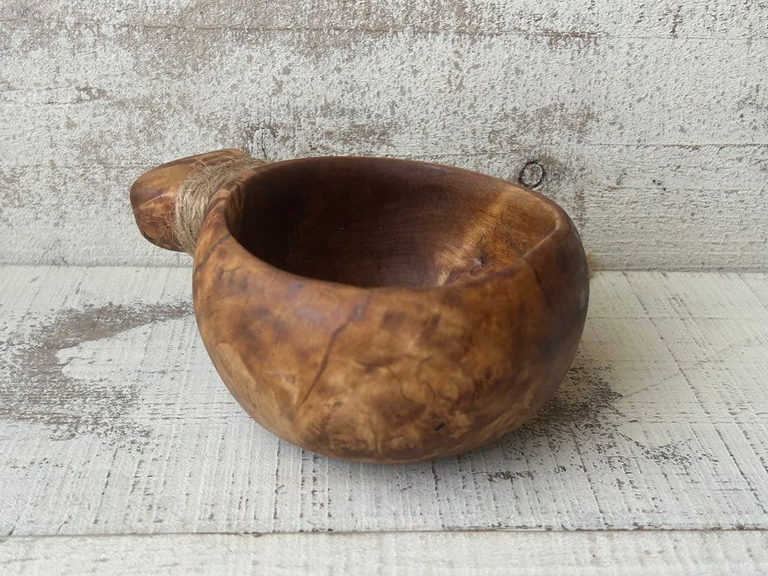 sunswood サンズウッド　白樺瘤　ククサ　kuksa ソロキャン　野営