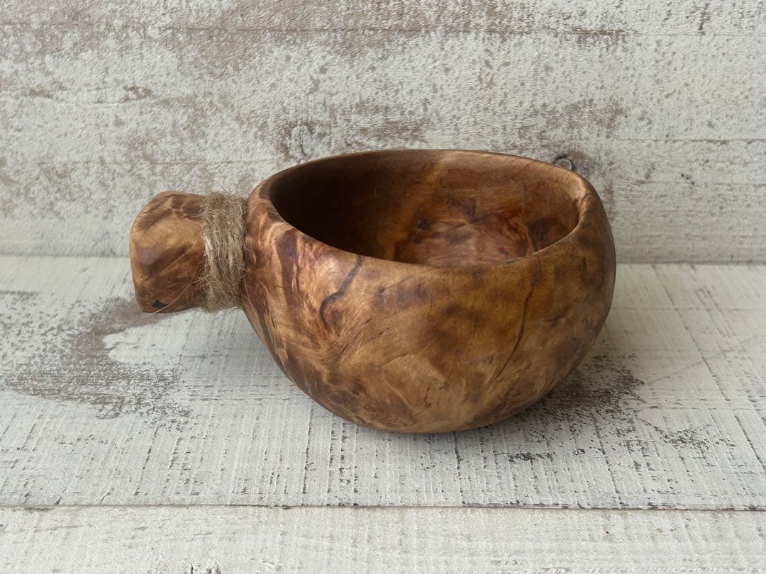 sunswood サンズウッド　白樺瘤　ククサ　kuksa ソロキャン　野営