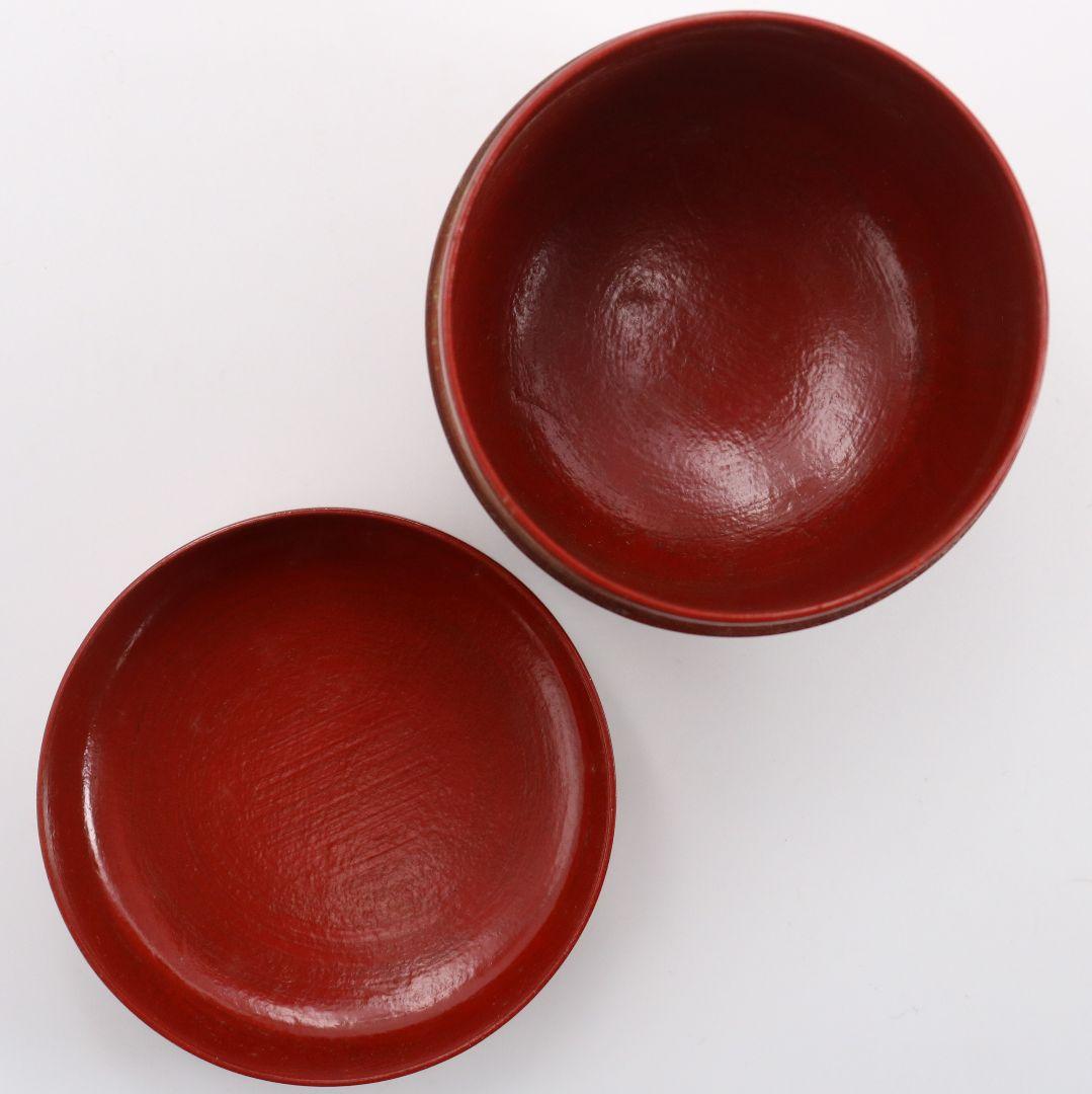 塗師 大端宗閑作 鵬雲斎好 春草蒔絵 一閑 大棗 茶道具 共箱　V935　T1