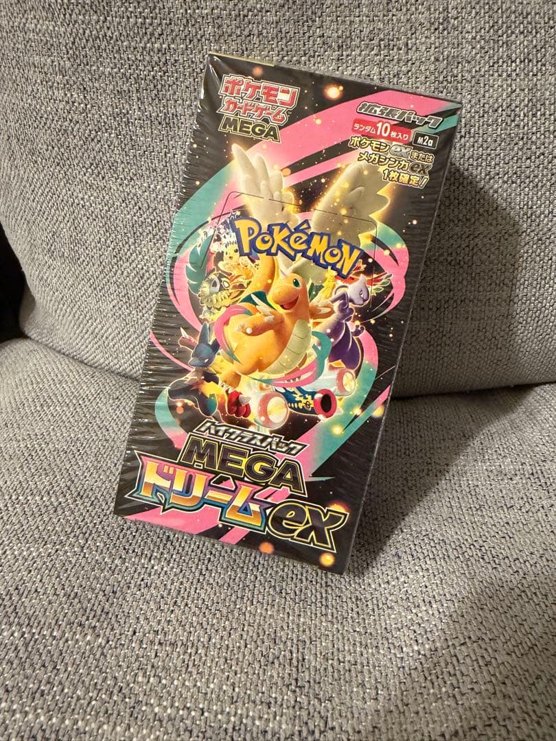 ポケモンカードゲーム MEGAドリームex 未開封　シュリンク付