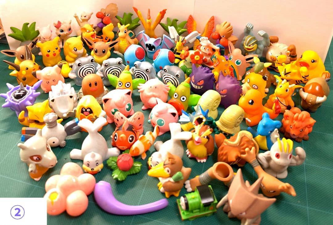【洗浄消毒済】【138体】ポケモンフィギュアセット クリア・レア多数 込