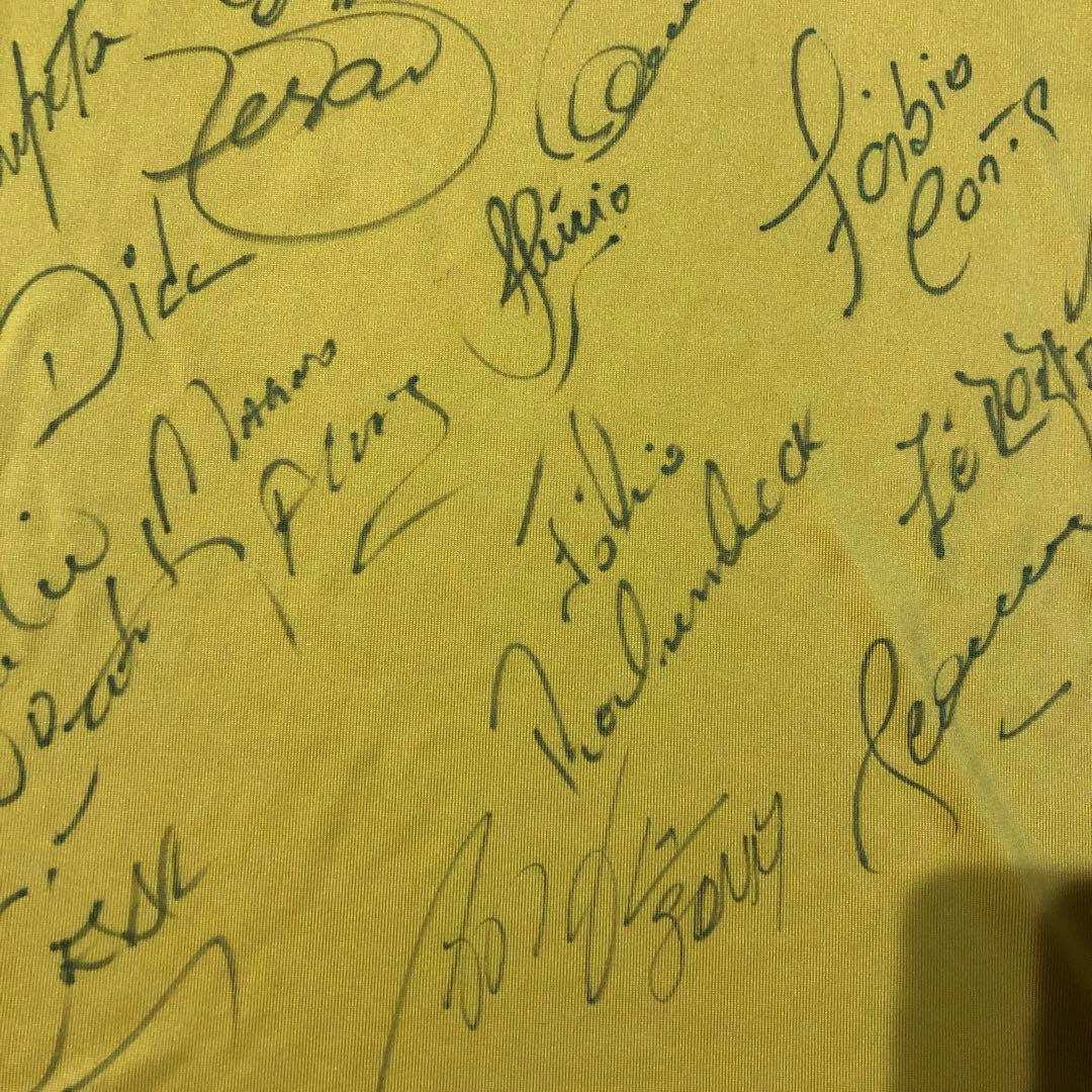 2000年　ブラジル代表　サイン入りユニホーム