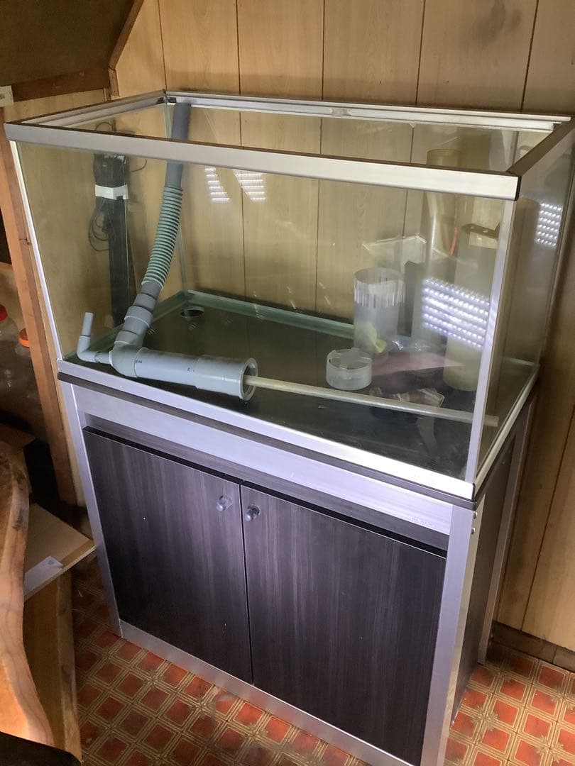 オーバーフロー水槽 90大きめ フィルター部品付き