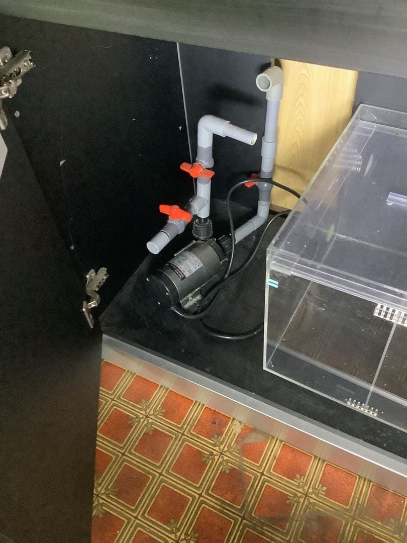 オーバーフロー水槽 90大きめ フィルター部品付き