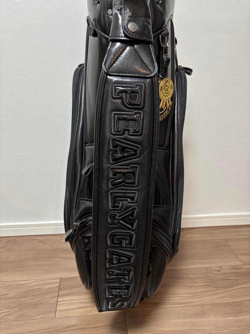 PEARLY GATES 正規品 キャディバッグ 9.5型 ヘッドカバー5点付