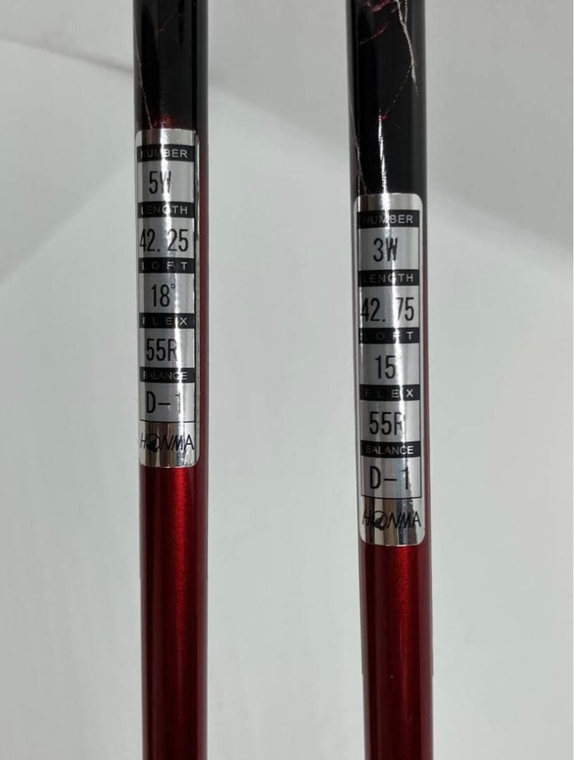 ★新品★ 3W 5Wセット 本間ゴルフ ホンマ TW737 FW ヘッドカバー付