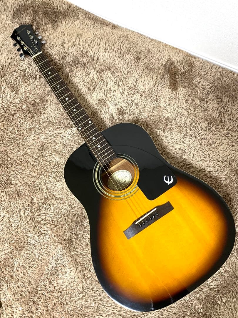 【極美品】Epiphone AJ-100VS 新品弦交換済 アコギ