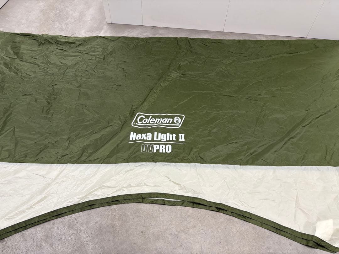 美品　コールマン　ヘキサライト2 タープ