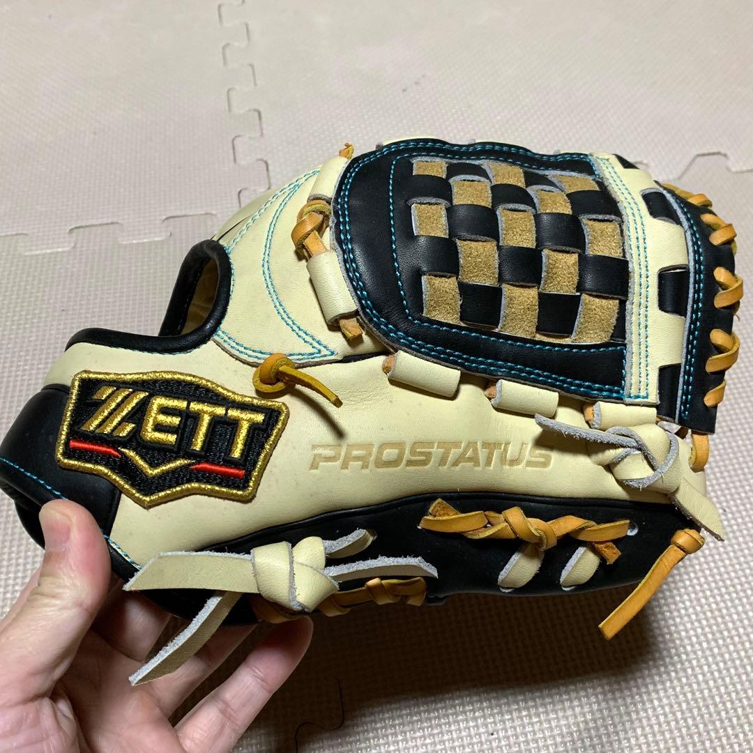 プロステイタスオーダー　源田選手モデル　一般軟式内野手用グラブ　グローブ