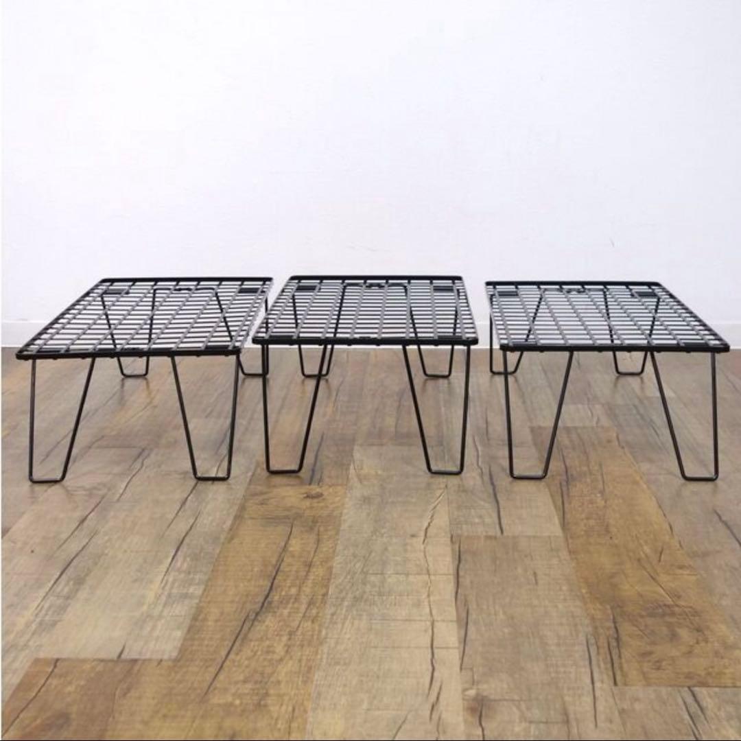 ユニフレーム　フィールドラック3台セット