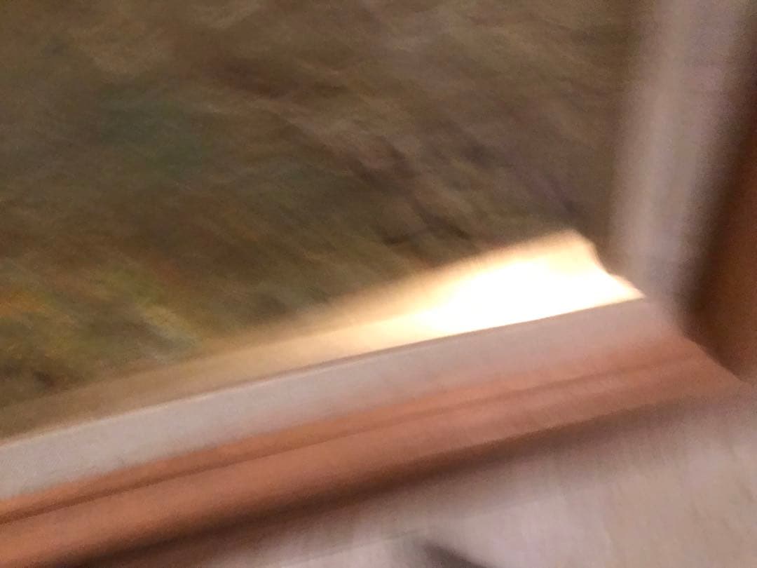 木島務 1989年 絵画 油絵 野原