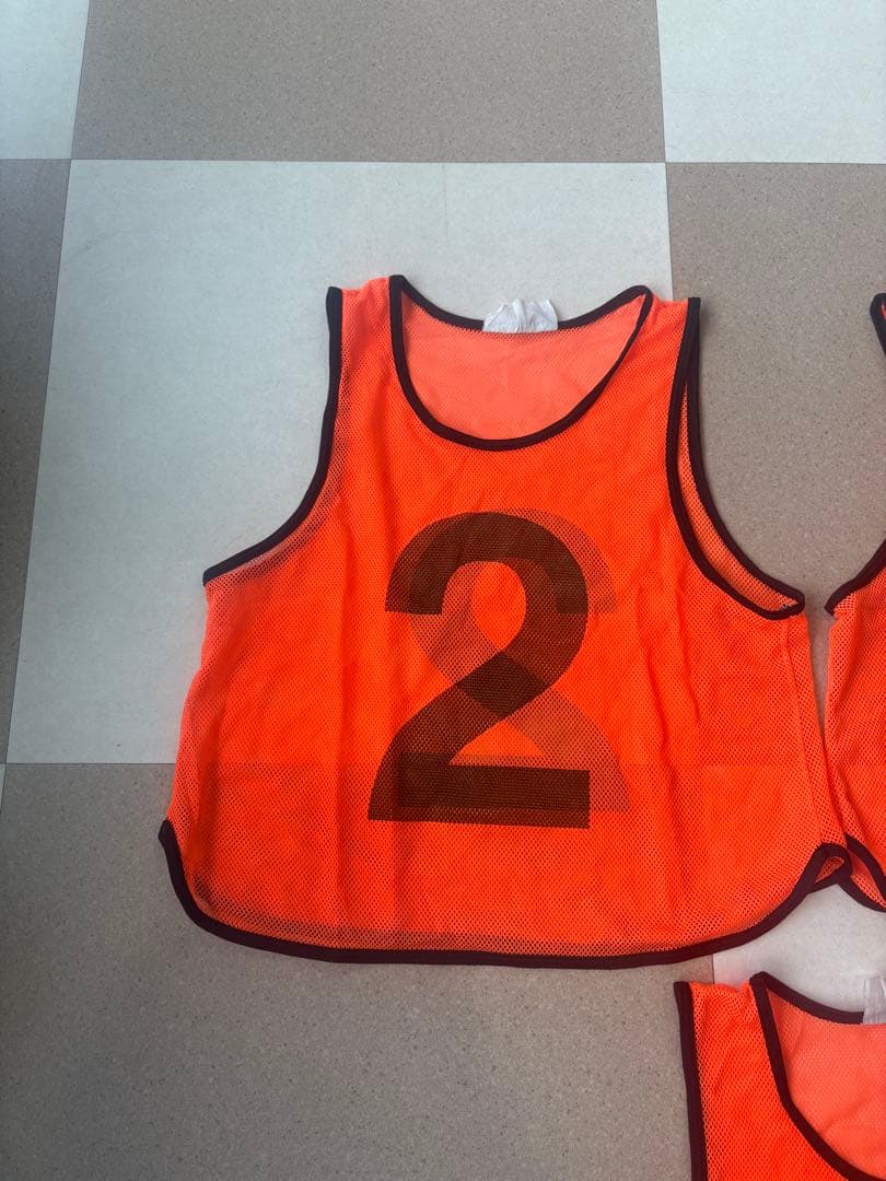 バスケットボール ビブス 4-8 & 15-20収納袋付き&メッシュビブス