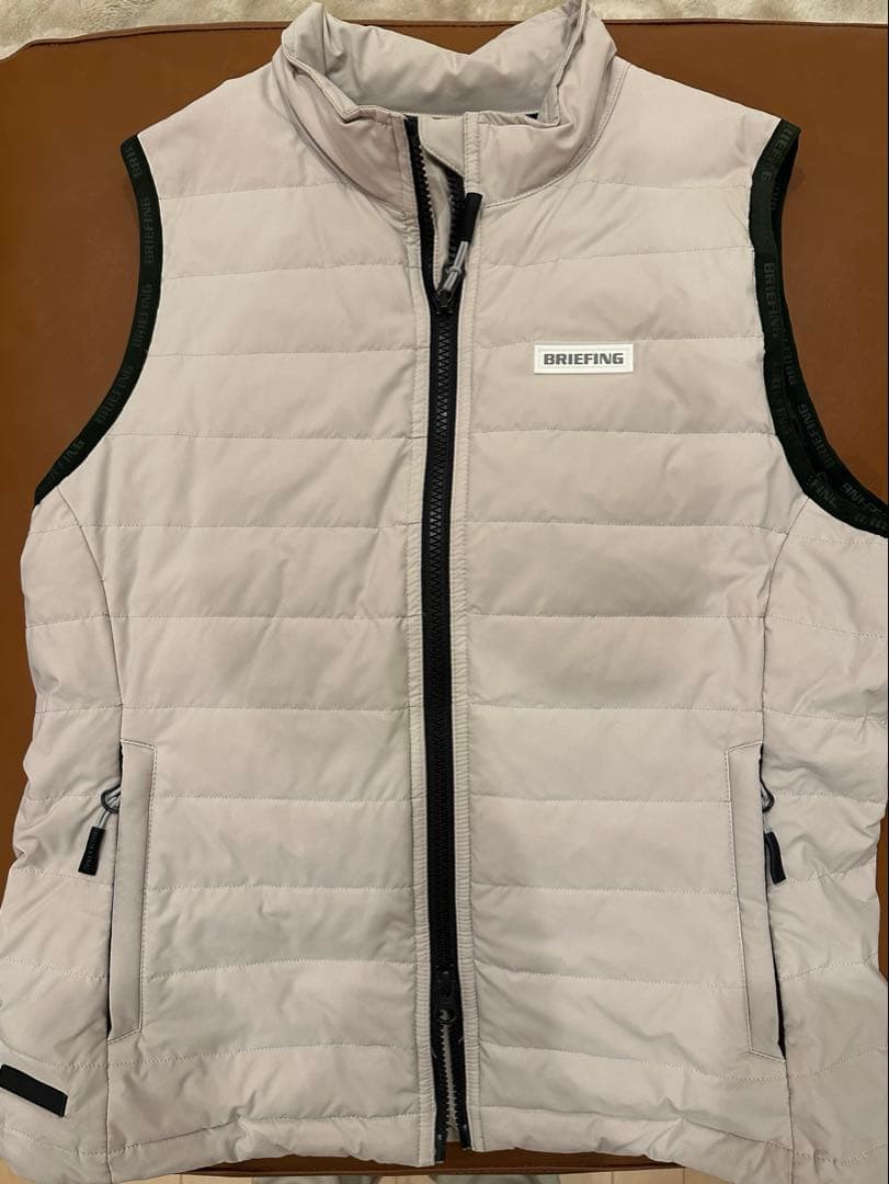 BRIEFING 中綿入りベスト バッテリー付き