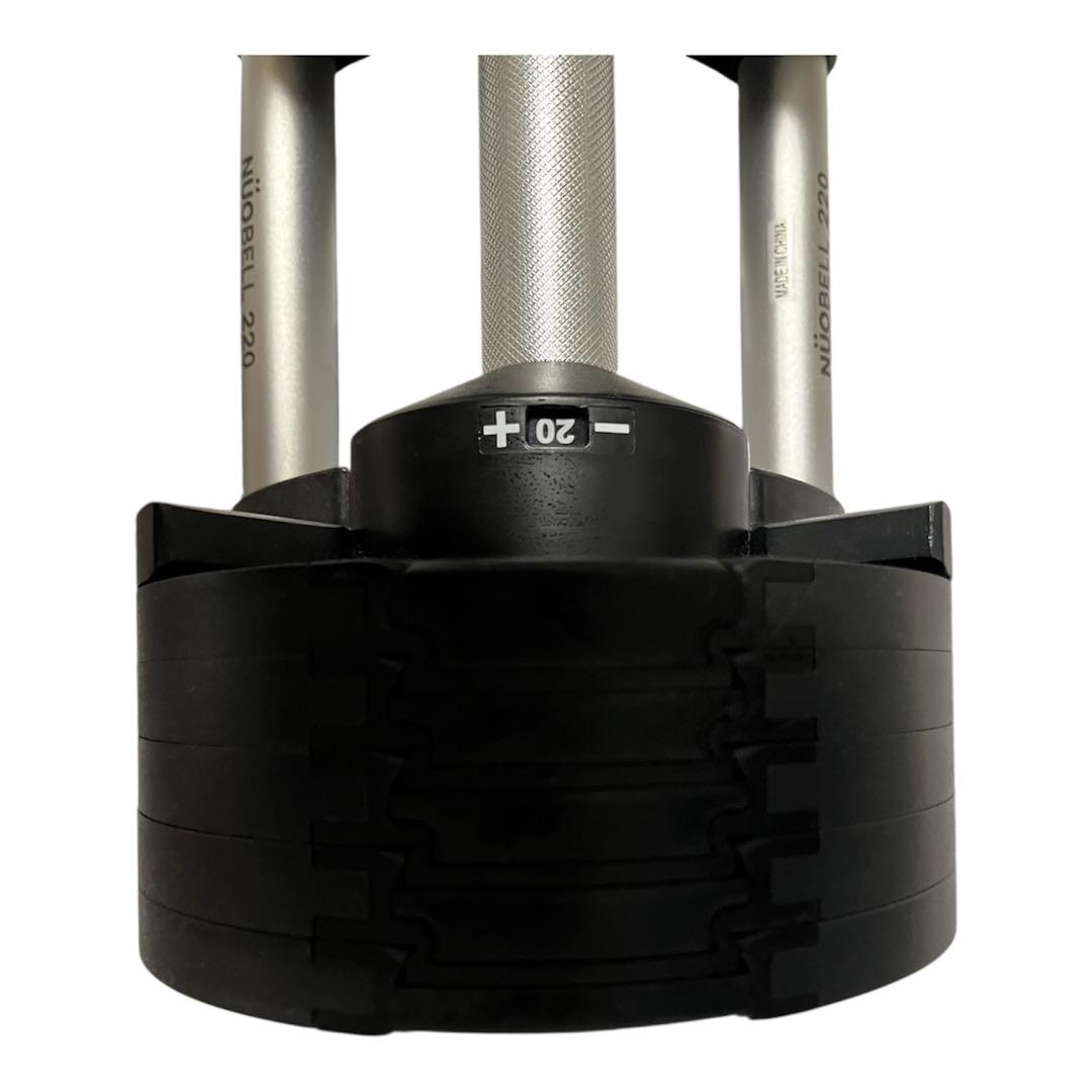 NÜOBELL 220 20kg フレックスベル 可変式 ダンベル　①／②