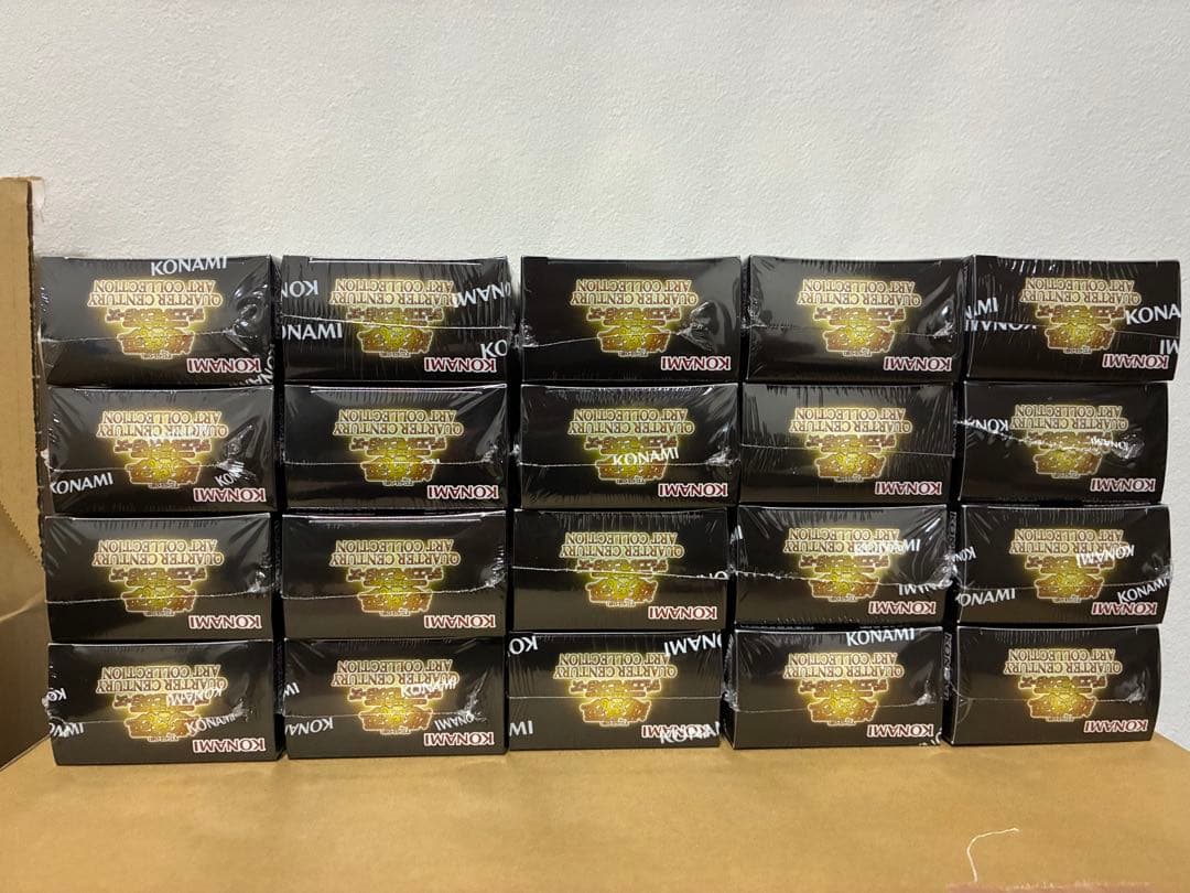 遊戯王QUARTER CENTURY ART COLLECTION 20box