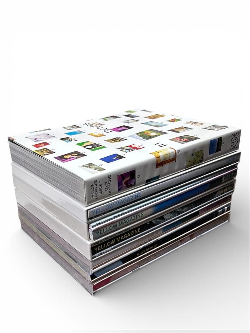 YELLOW MAGAZINE 2017-2023 7冊セット　付属品全て有り