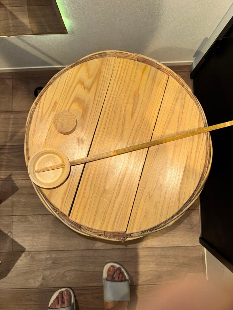 鏡開き　樽のみ　（木樽）西濃運輸支店止め