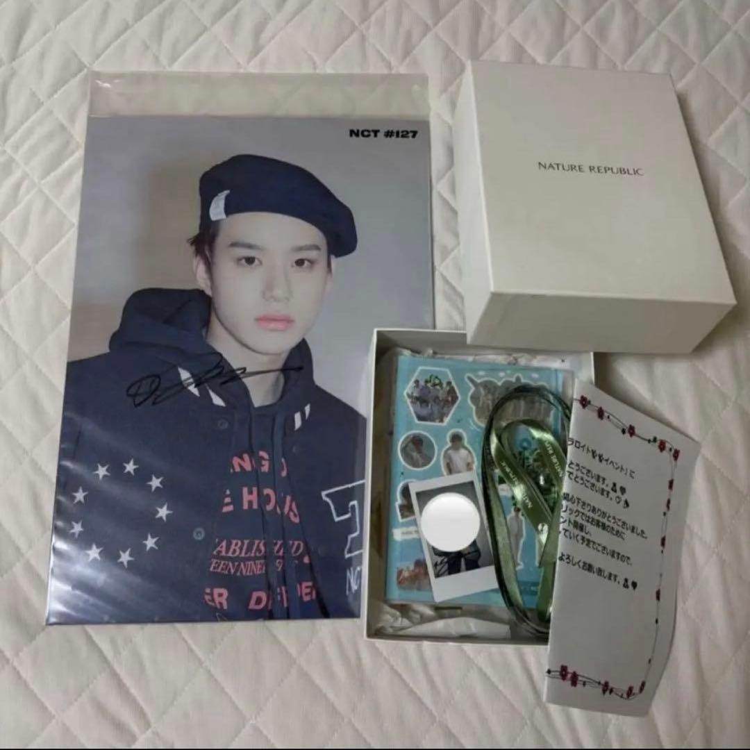 NCT 127 ジョンウ 直筆サイン チェキ ポスター セット
