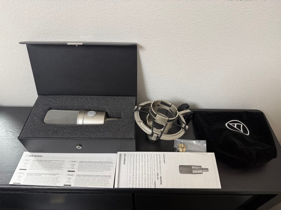 【AT4047/SV】 audio-technica コンデンサーマイク