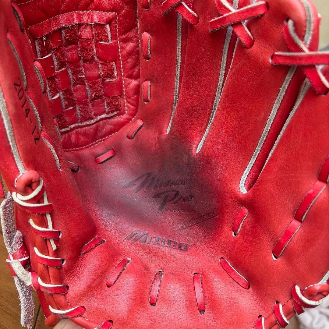 ‼️プロ野球選手支給品‼️ ミズノプロ投手用グラブ
