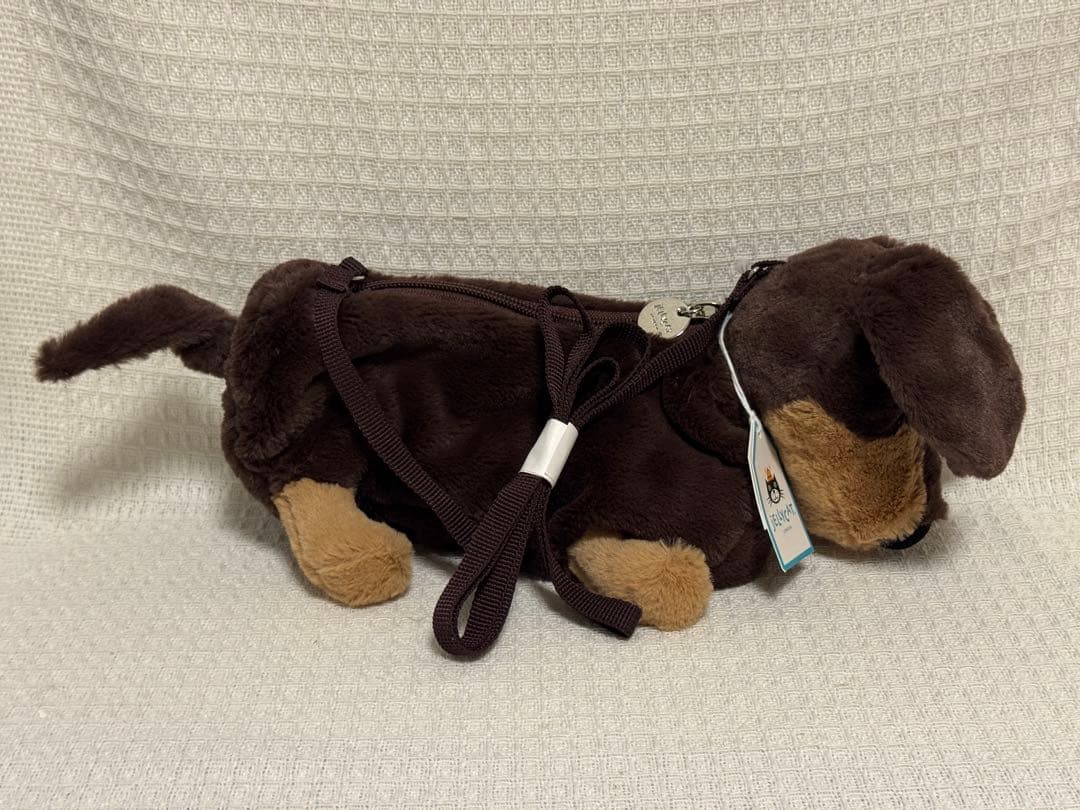新品　ジェリーキャット　犬　ダックスフンド　ポシェット　カバン　バッグ