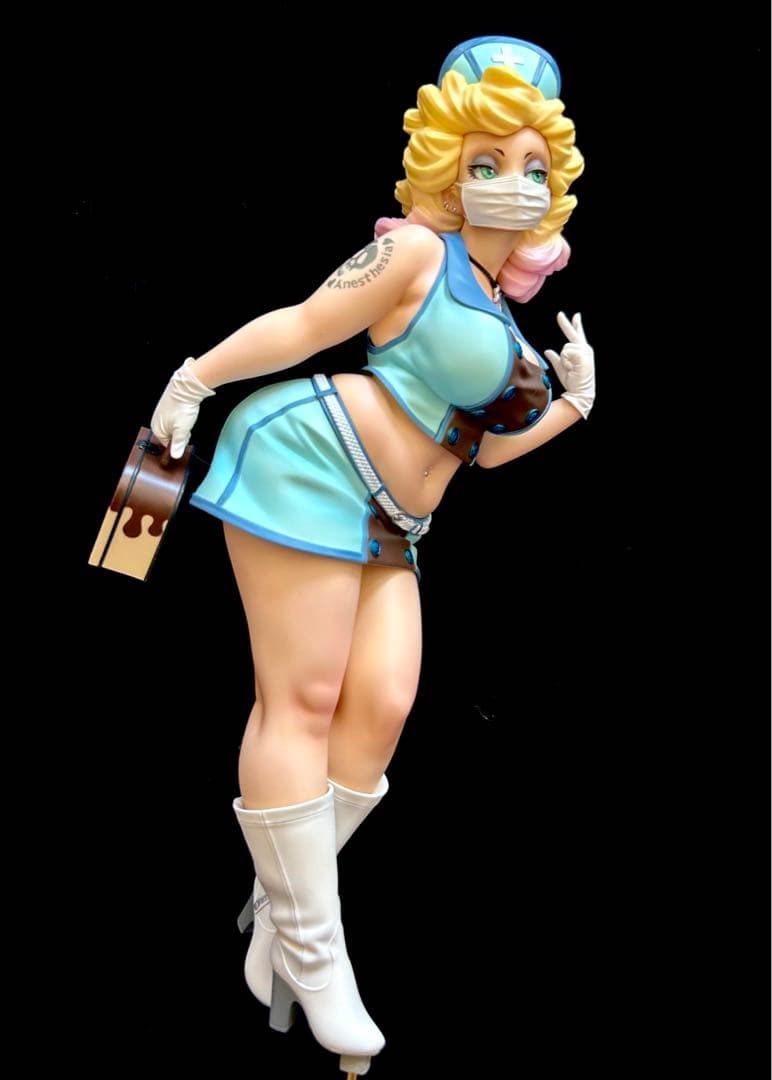 塗装済み完成品 PLAYFUL NURSE 藤本圭紀 ガレージキット フィギュア