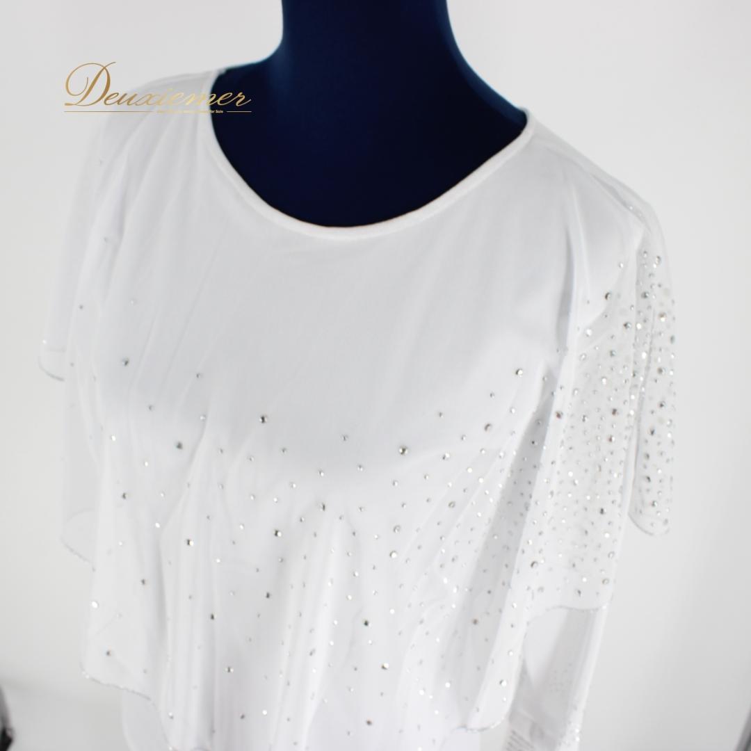 【美品 タグ付き社交ダンス衣装】トップス レッスンウェア Bellwink