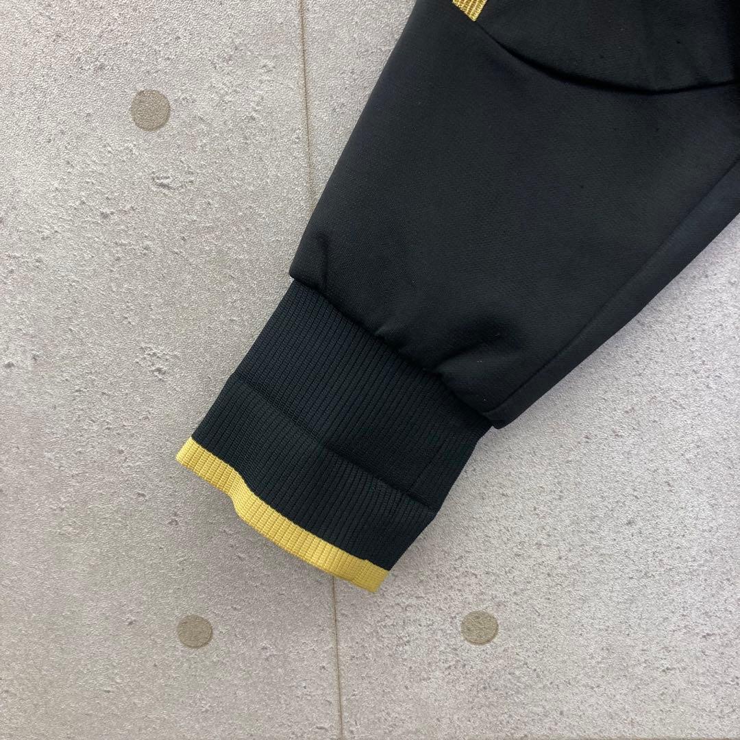 adidas アディダス ジャージ 上下セットアップ M 黒 金