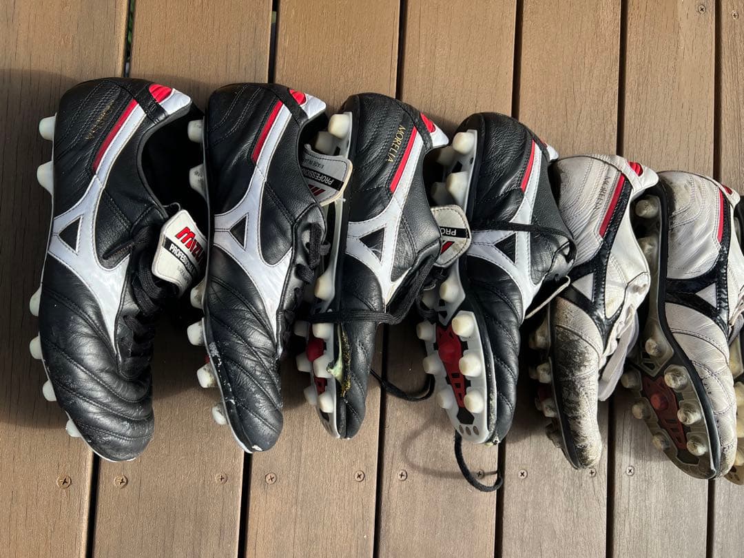 モレリア2japan6足　25.5cm まとめ売り　紐、袋3個付き