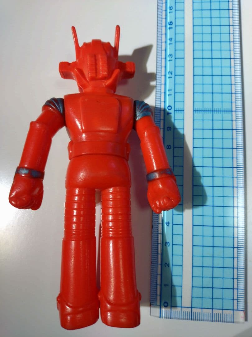 ポピー☆スーパーロボットマッハバロン☆1970年代の希少ソフビフィギュア