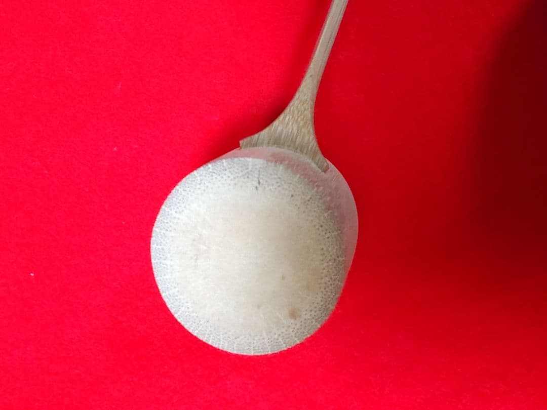 唐銅水差し/竹製柄杓-未使用