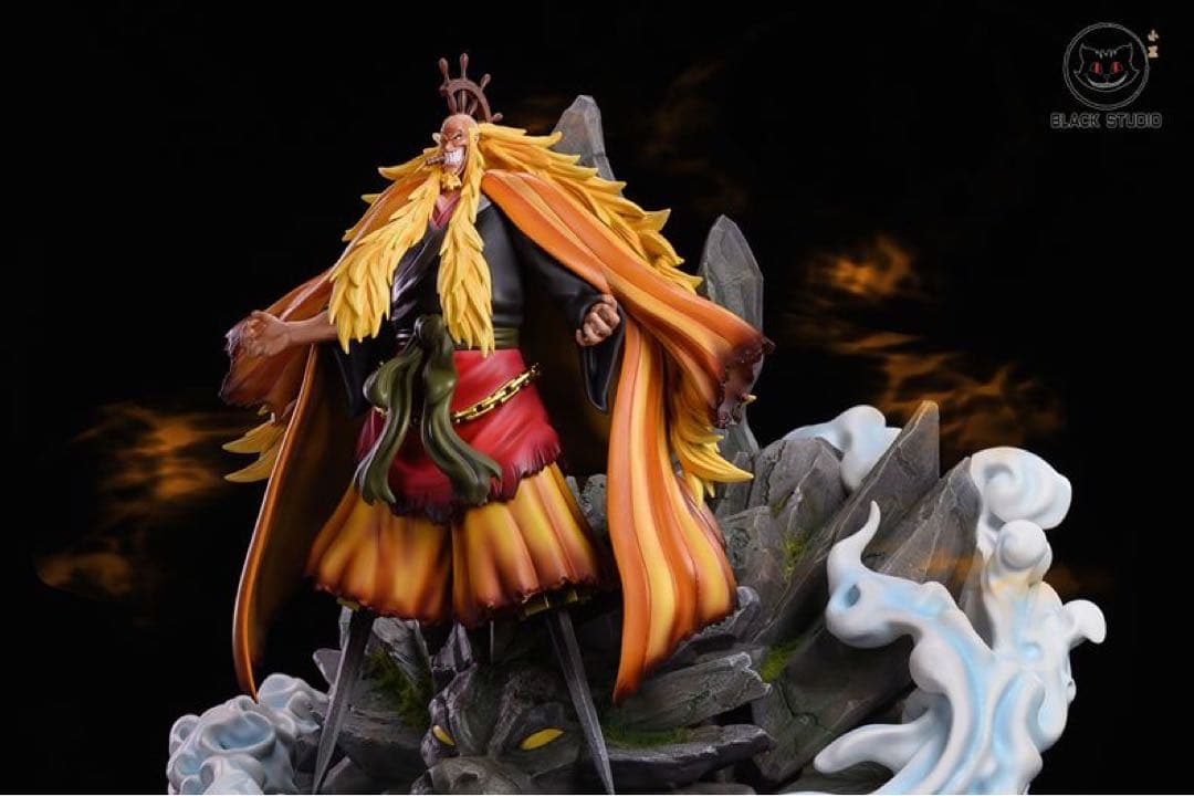 ワンピース 金獅子海賊団 シキ フィギュア ガレージキット 新品