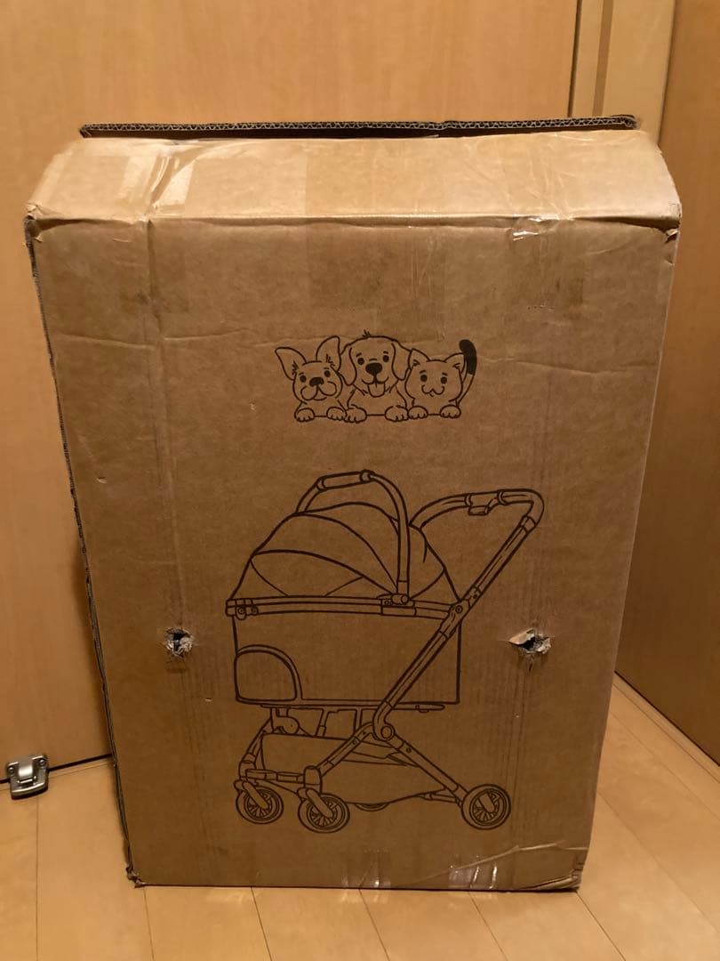 新品 MILA&LOUIS ペットカート 分離型&一体型 小型多頭&1匹中型犬