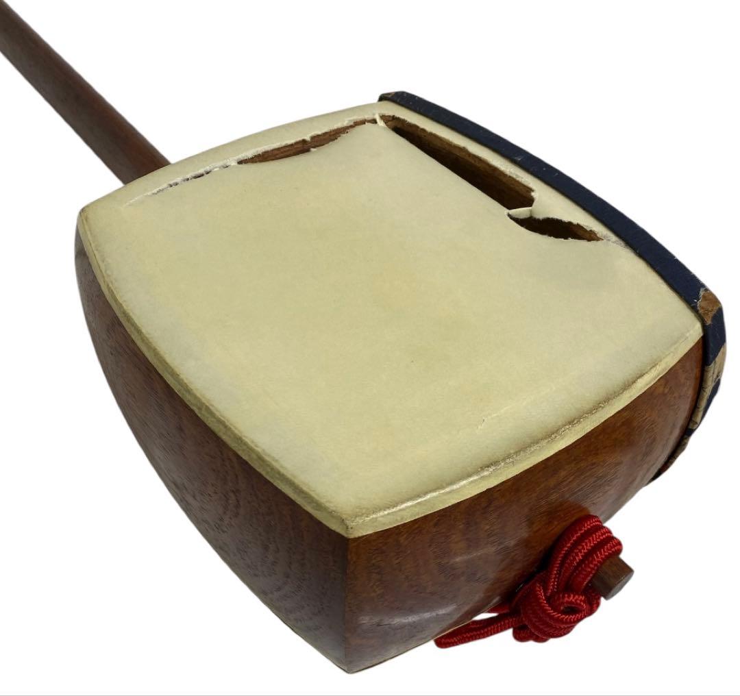 昭和レトロ　三味線(三味線スタンド付き)　25サ109